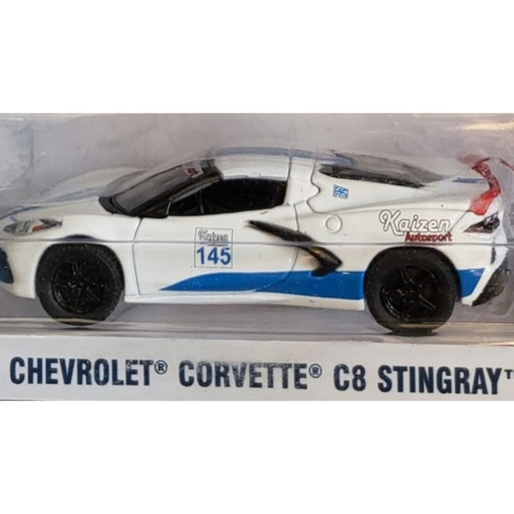 CHEVROLET CORVETTE C8 STINGRAY GL Muscle Car White Die-cast Model